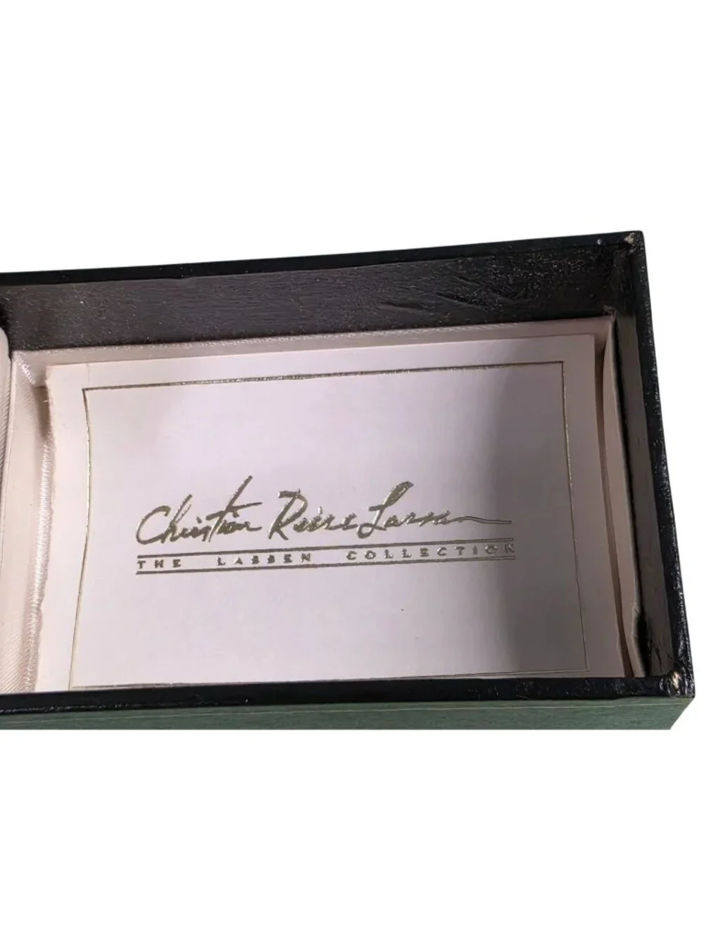 Vintage Christian Riese Lassen Dolphin Watch Pink Leather Band Original Box